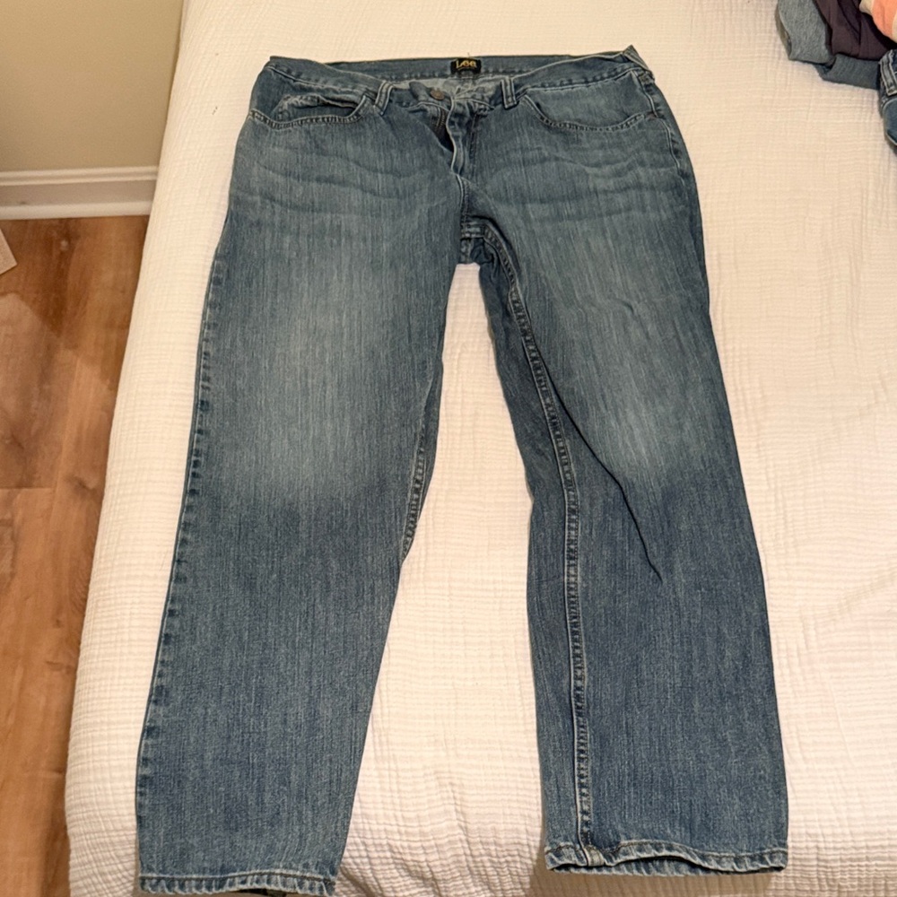 Lee Regular Fit Men’s Blue Jeans